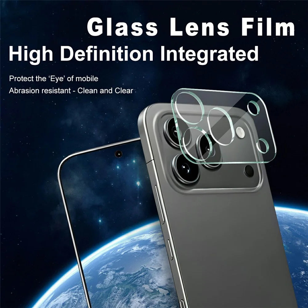 IMAK For Honor 600 Pro 5G Tempered Glass Full Cover Camera Lens Protector + Acrylic Lens Cap - Transparent - 2