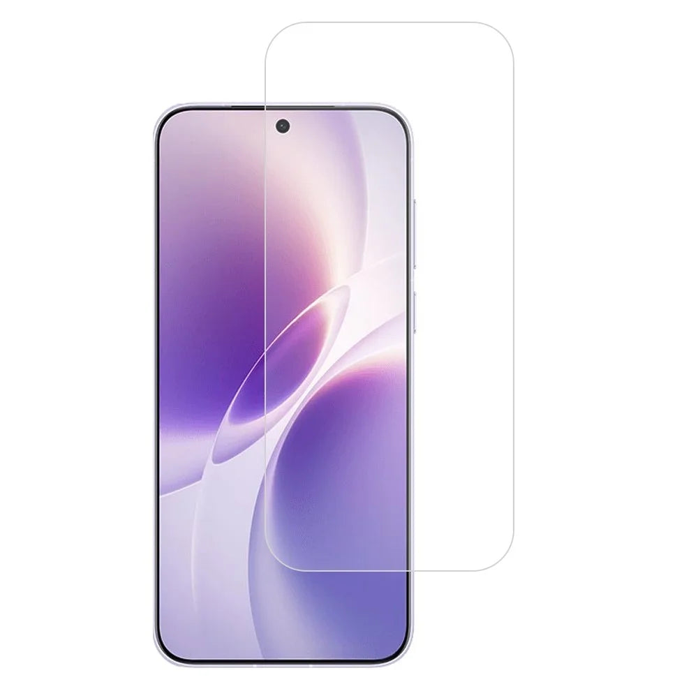 For vivo X300s 5G Screen Protector 2.5D High Aluminium-Silicon Glass Film Electroplated Coating (Not Complete Covering) - Transparent - 1