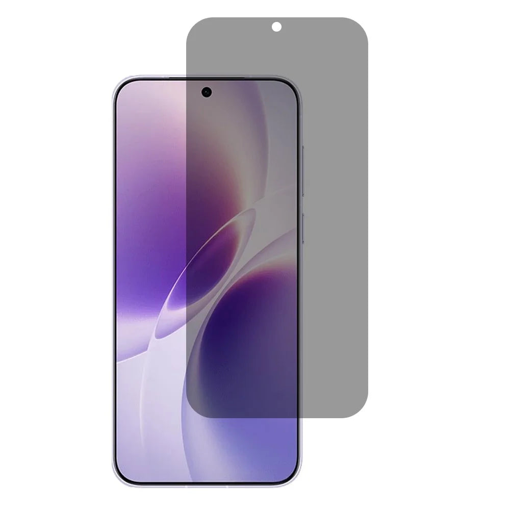For vivo X300s 5G 2.5D Arc Edge Anti Spy Full Screen Protector High Aluminium-silicon Glass Film (Fingerprint Unlock) - 1