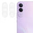 2Pcs For vivo V70 FE 5G Full Coverage Camera Lens Protector 3D Arc Edge Anti-Scratch Tempered Glass Lens Film - Transparent - 1