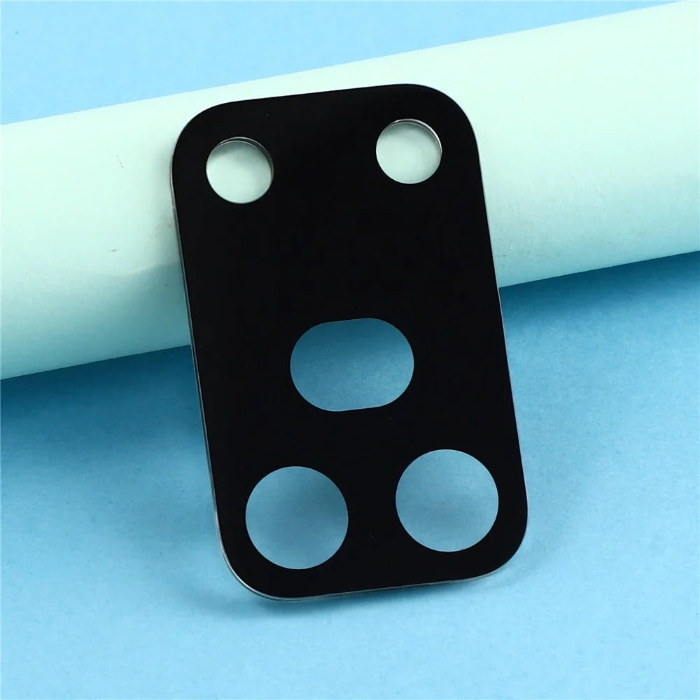 2Pcs For Honor 600 Pro 5G Full Coverage Camera Lens Protector Silk Printing Tempered Glass Lens Film 3D Arc Edge - Black - 4