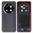 For Honor Magic7 Pro 5G OEM Battery Housing with Camera Lens Cover - Black - 1