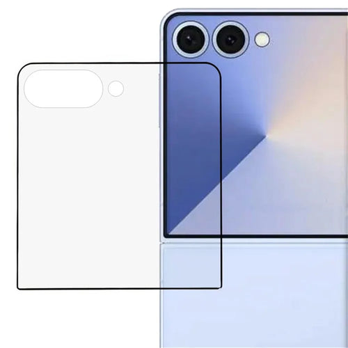 For Samsung Galaxy Z Flip8 Screen Protector Silk Printing Full Glue Full Coverage Tempered Glass Screen Film - 1