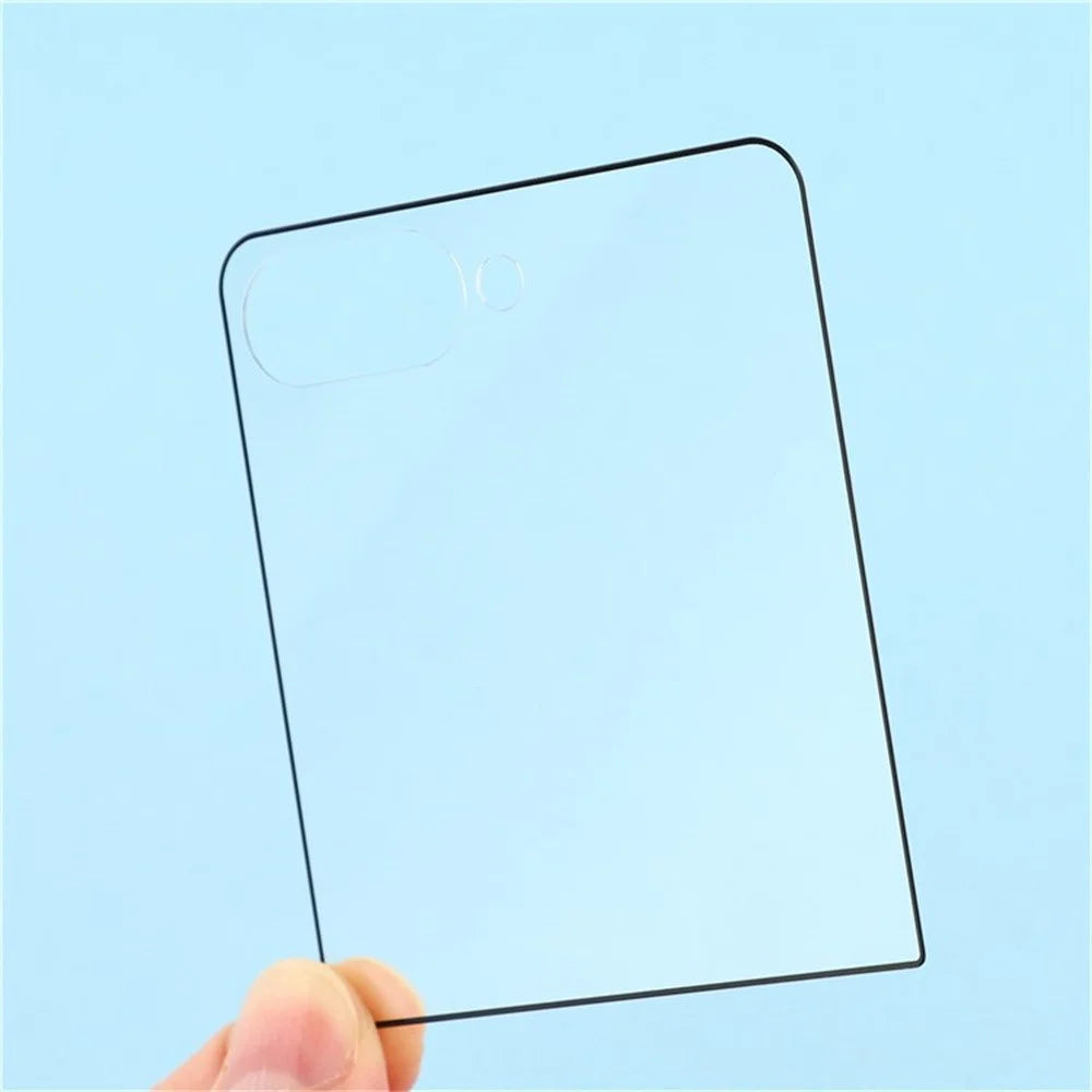 For Samsung Galaxy Z Flip8 Screen Protector Silk Printing Full Glue Full Coverage Tempered Glass Screen Film - 3