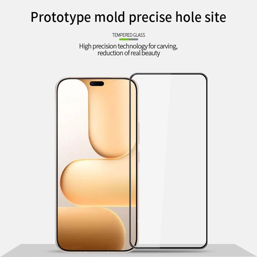 Mofi for Honor X80i 5G / Honor 600 Lite 5G Screen Protector MOFI 9H 3D Curved Full Glue Full Coverage Tempered Glass Film - Black - 3