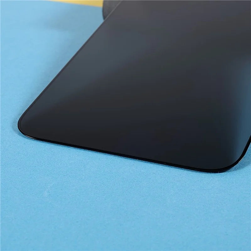 For iPhone 16e / iPhone 17e Anti-spy Screen Protector Full Glue Bright Silk Printing Edge Matte Full Cover Tempered Glass Film - Black - 6