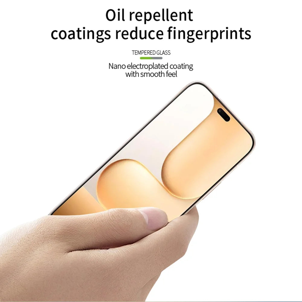 PINWUYO for Honor X80i 5G / Honor 600 Lite 5G Tempered Glass Film  Explosion-proof 9H 3D Full Glue Full Screen Protector - Black - 4