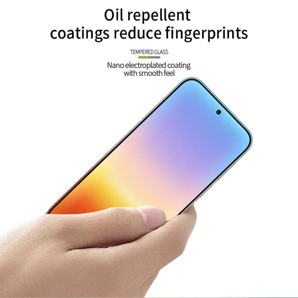 PINWUYO for Huawei Pura 90 Pro Max Tempered Glass Film  Explosion-proof 9H 3D Full Glue Full Screen Protector - Black - 4