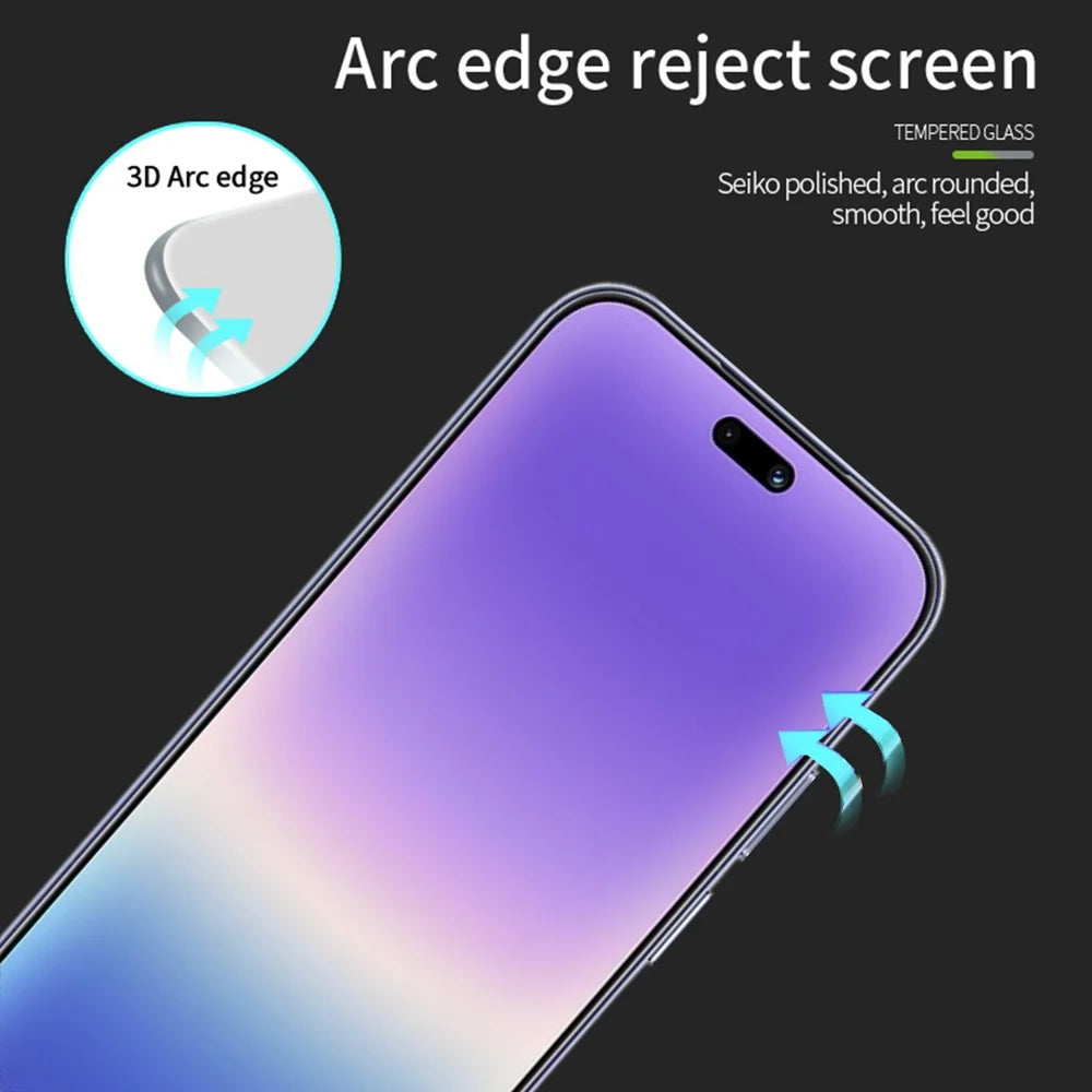 PINWUYO for Huawei Pura 90 Pro Tempered Glass Film  Explosion-proof 9H 3D Full Glue Full Screen Protector - Black - 2