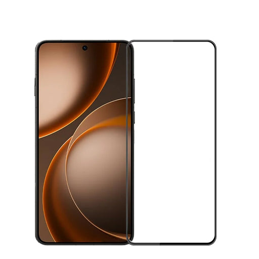 PINWUYO for Oppo Find X9 Ultra 5G Tempered Glass Film  Explosion-proof 9H 3D Full Glue Full Screen Protector - Black - 1