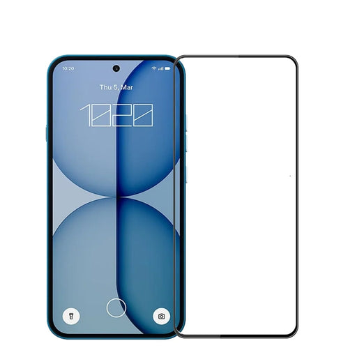 PINWUYO for Nothing Phone (4a) Tempered Glass Film  Explosion-proof 9H 3D Full Glue Full Screen Protector - Black - 1
