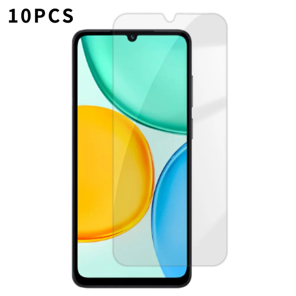 For Honor X5d 4G 10Pcs HD Screen Protector High Aluminium-silicon Anti-fingerprint Tempered Glass Film (Not Complete Covering) - As Shown - 1