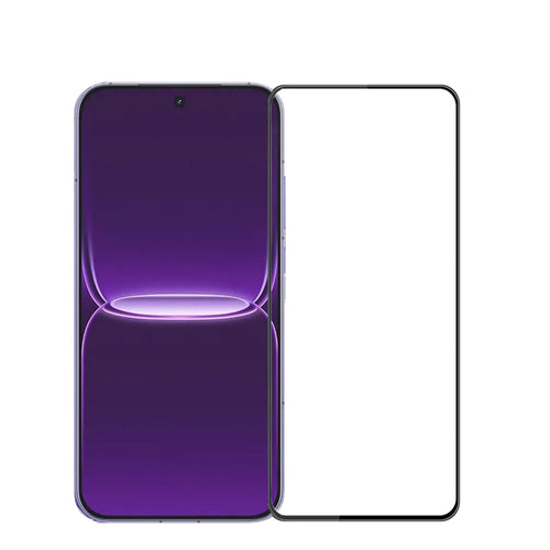 Mofi for Realme Neo8 5G Screen Protector MOFI 9H 3D Curved Full Glue Full Coverage Tempered Glass Film - Black - 1