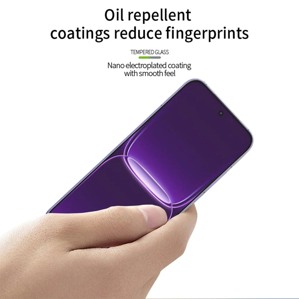 Mofi for Realme Neo8 5G Screen Protector MOFI 9H 3D Curved Full Glue Full Coverage Tempered Glass Film - Black - 4