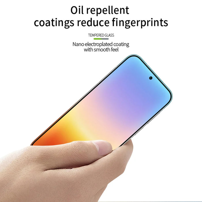 Mofi for Huawei Pura 90 Pro Max Screen Protector MOFI 9H 3D Curved Full Glue Full Coverage Tempered Glass Film - Black - 4