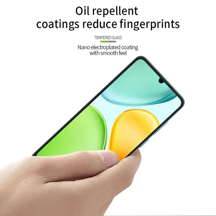 Mofi for Honor 500 Smart 5G / Honor X6d 5G Screen Protector MOFI 9H 3D Curved Full Glue Full Coverage Tempered Glass Film - Black - 4