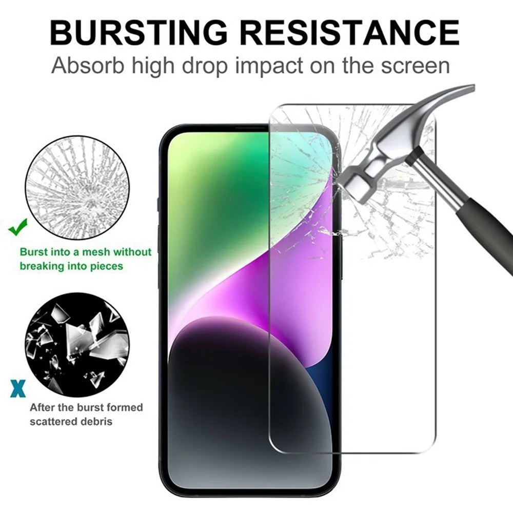 For Google Pixel 11  /  11 Pro Screen Protector 2.5D HD Tempered Glass Film (Not Complete Coverage) - Transparent - 4