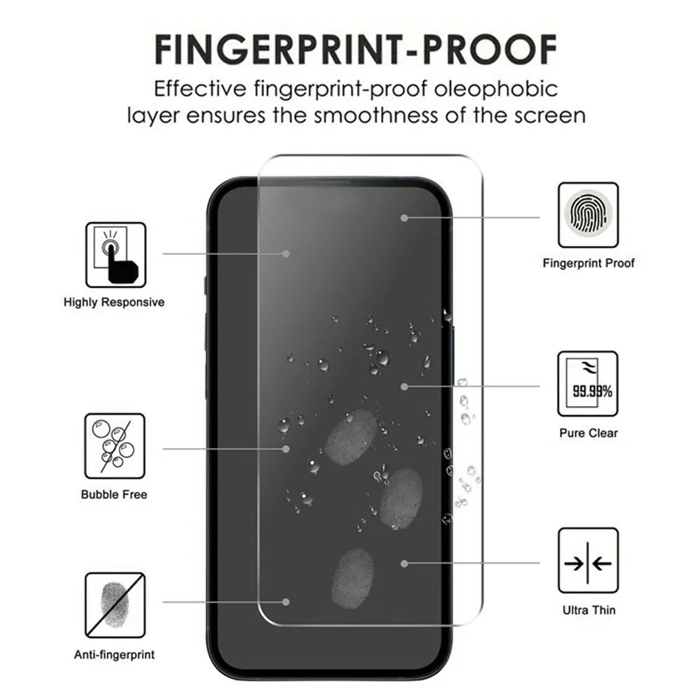For Google Pixel 11 Pro XL Screen Protector 2.5D HD Tempered Glass Film (Not Complete Coverage) - Transparent - 2