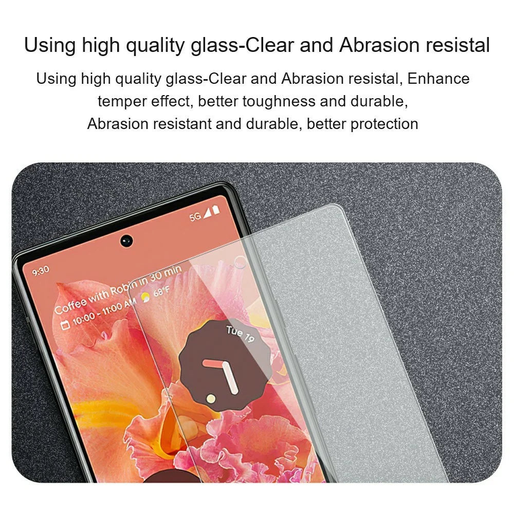 AMORUS For Google Pixel 11  /  11 Pro High Aluminum-silicon Glass Film Anti-Scratch 2.5D Arc Edge Screen Protector, NOT Complete Covering - Transparent - 7