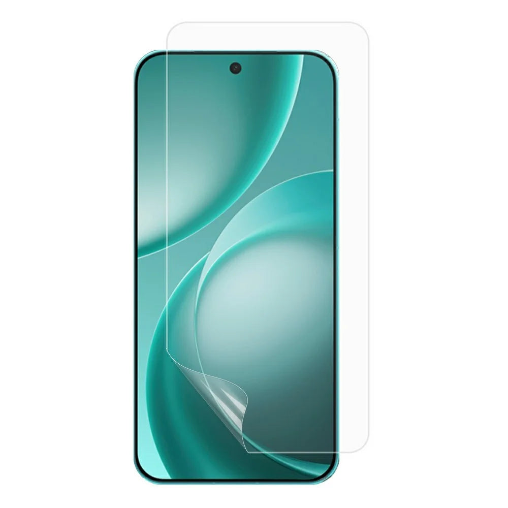 For Oppo Find X9s Pro 5G Screen Film PET Bubble Free Ultra Clear Screen Protector, NOT Complete Covering - Transparent - 1