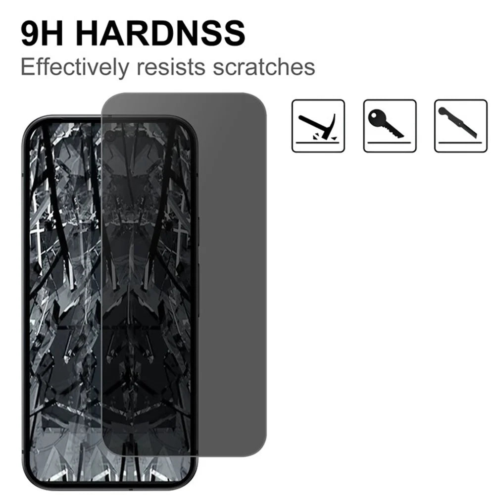 For Google Pixel 11  /  11 Pro Tempered Glass Screen Protector 2.5D Arc Edge Anti-Spy Film - 3