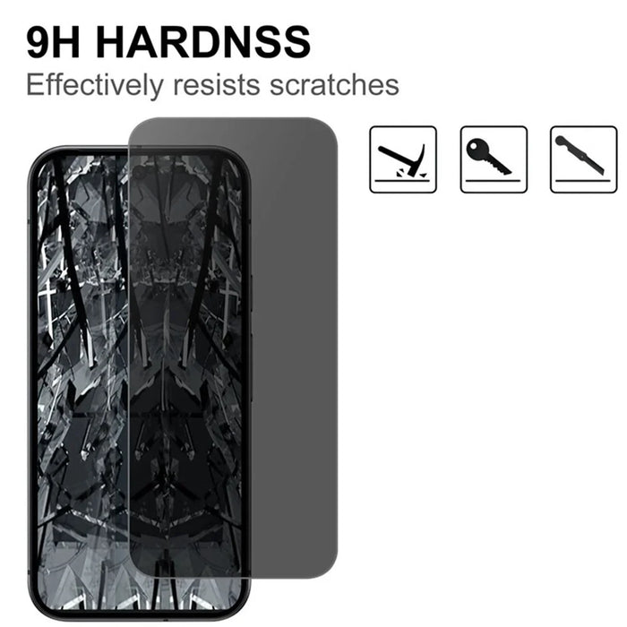 For Google Pixel 11  /  11 Pro Tempered Glass Screen Protector 2.5D Arc Edge Anti-Spy Film - 3