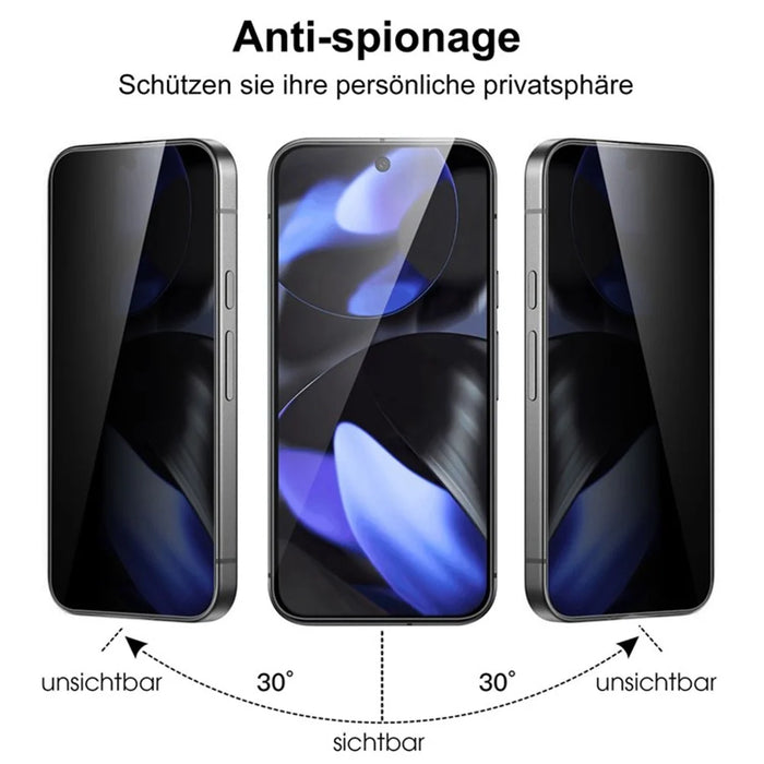 For Google Pixel 11  /  11 Pro Tempered Glass Screen Protector 2.5D Arc Edge Anti-Spy Film - 5