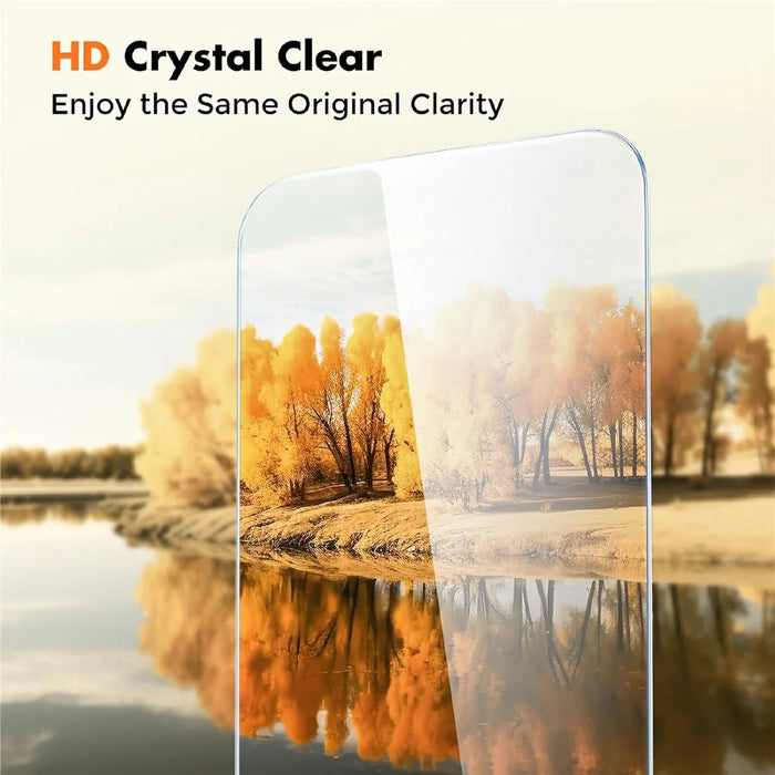 25Pcs For iPhone 18 Pro Max / 17 Pro Max Screen Protector Ultra Clear High Aluminium-silicon Glass Anti-fingerprint Film (Not Complete Covering) - 2