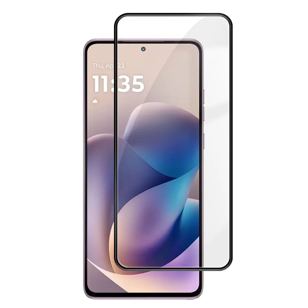 For Motorola Moto G Stylus (2026) 5G HD Full Screen Protector Silk Printing Black Edge High Aluminium-silicon Glass Film - As Shown - 1