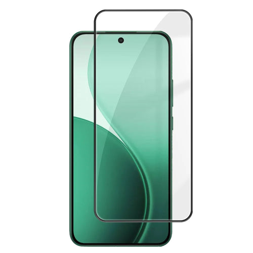 For Oppo F33 5G HD Full Screen Protector Silk Printing Black Edge High Aluminium-silicon Glass Film - As Shown - 1