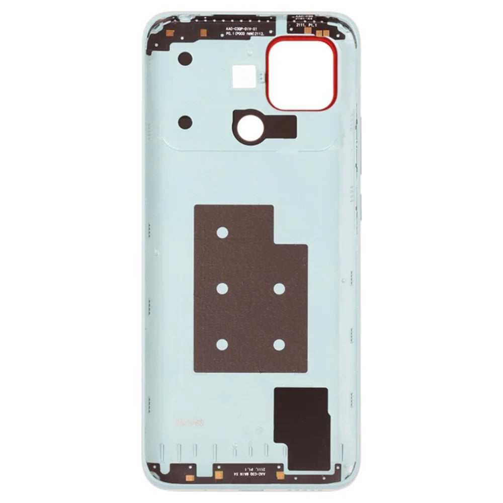 For Xiaomi Poco C40 4G OEM Battery Door Cover Replacement Part - White - 3