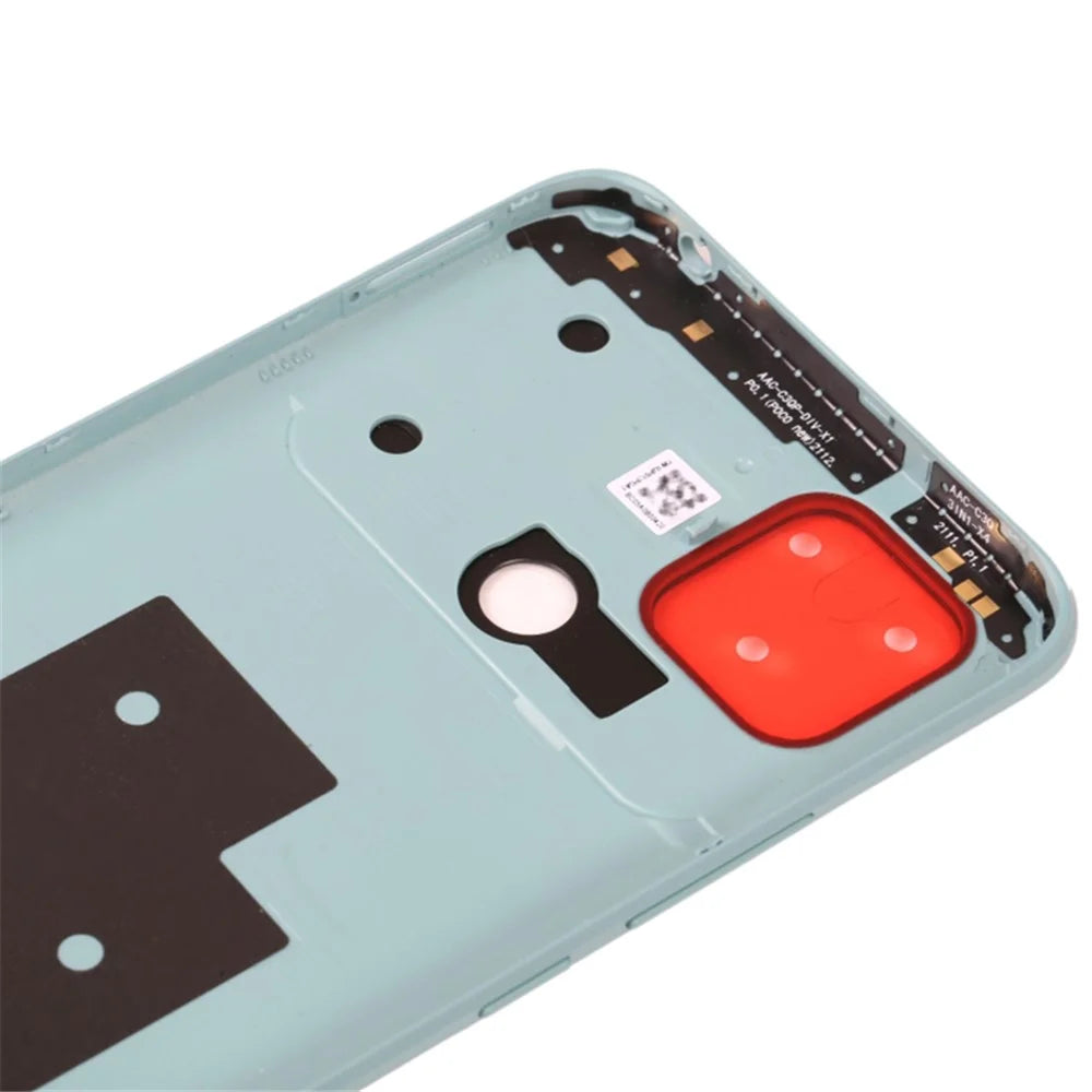 For Xiaomi Poco C40 4G OEM Battery Door Cover Replacement Part - White - 4