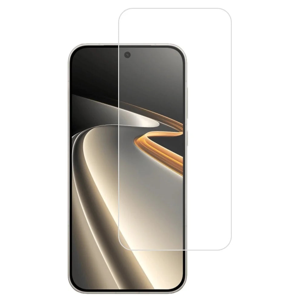 For OnePlus Ace 6 Ultra 5G Screen Protector 2.5D High Aluminium-Silicon Glass Film Electroplated Coating (Not Complete Covering) - Transparent - 1