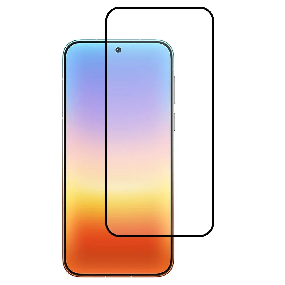 For Huawei Pura 90 Pro Max Full Screen Protector Silk Printing Full Glue HD Clear Screen Film - Black - 1