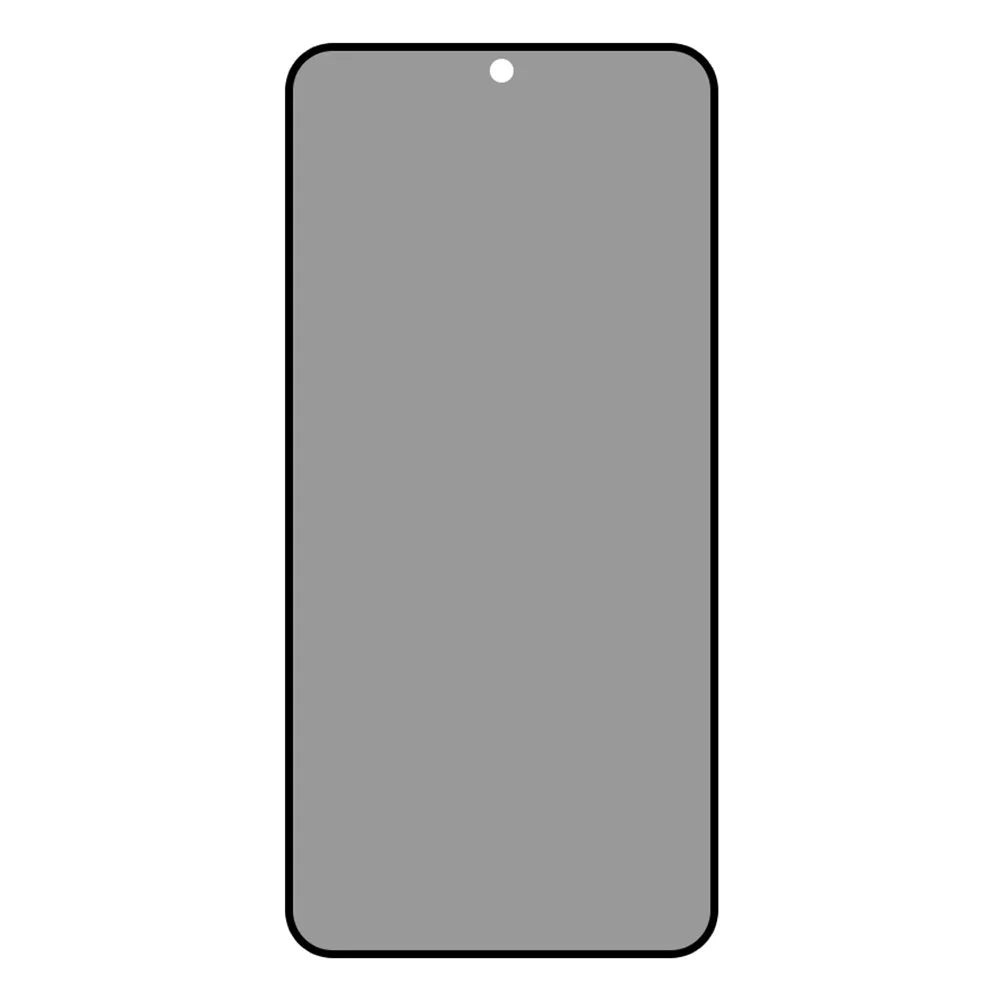 For Oppo Find X9 Ultra 5G Anti-Spy Full Screen Protector Silk Printing Full Glue Privacy High Aluminium-silicon Glass Film (Fingerprint Unlock) - Black - 2