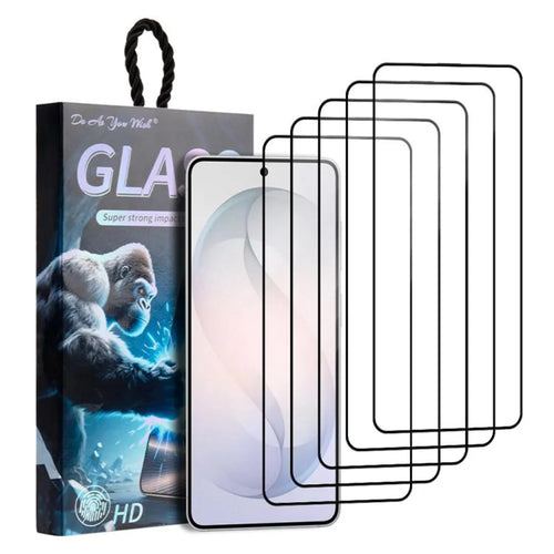 DO AS YOU WISH 5Pcs For Samsung Galaxy S26+ Screen Protector Silk Printing High Aluminum-silicon Glass Film - 1