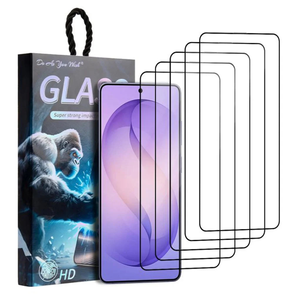 DO AS YOU WISH 5Pcs For Samsung Galaxy S26 Ultra Screen Protector Silk Printing High Aluminum-silicon Glass Film - 1