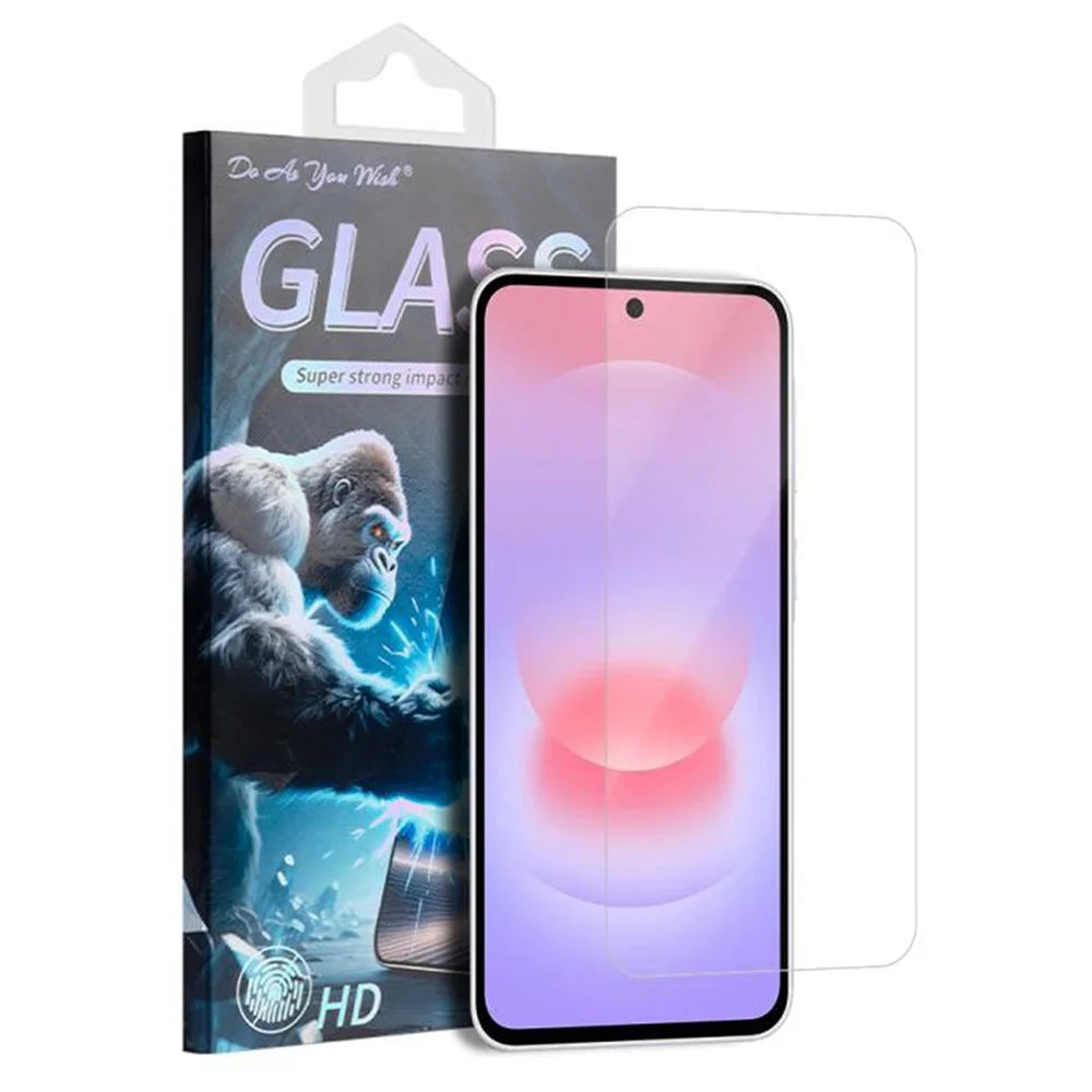 DO AS YOU WISH For Samsung Galaxy A37 5G Screen Protector 9H HD High Aluminum-silicon Glass Film - Transparent - 1