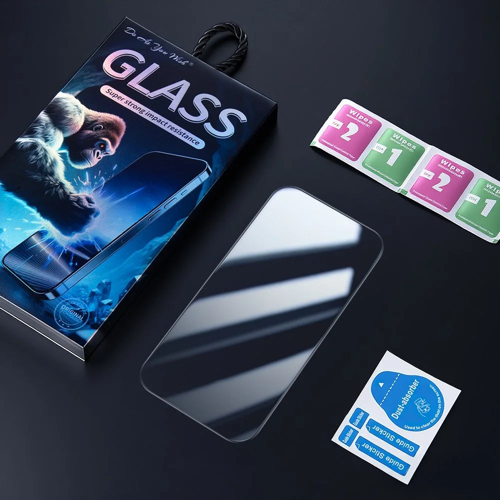 DO AS YOU WISH For Samsung Galaxy A37 5G Screen Protector 9H HD High Aluminum-silicon Glass Film - Transparent - 2