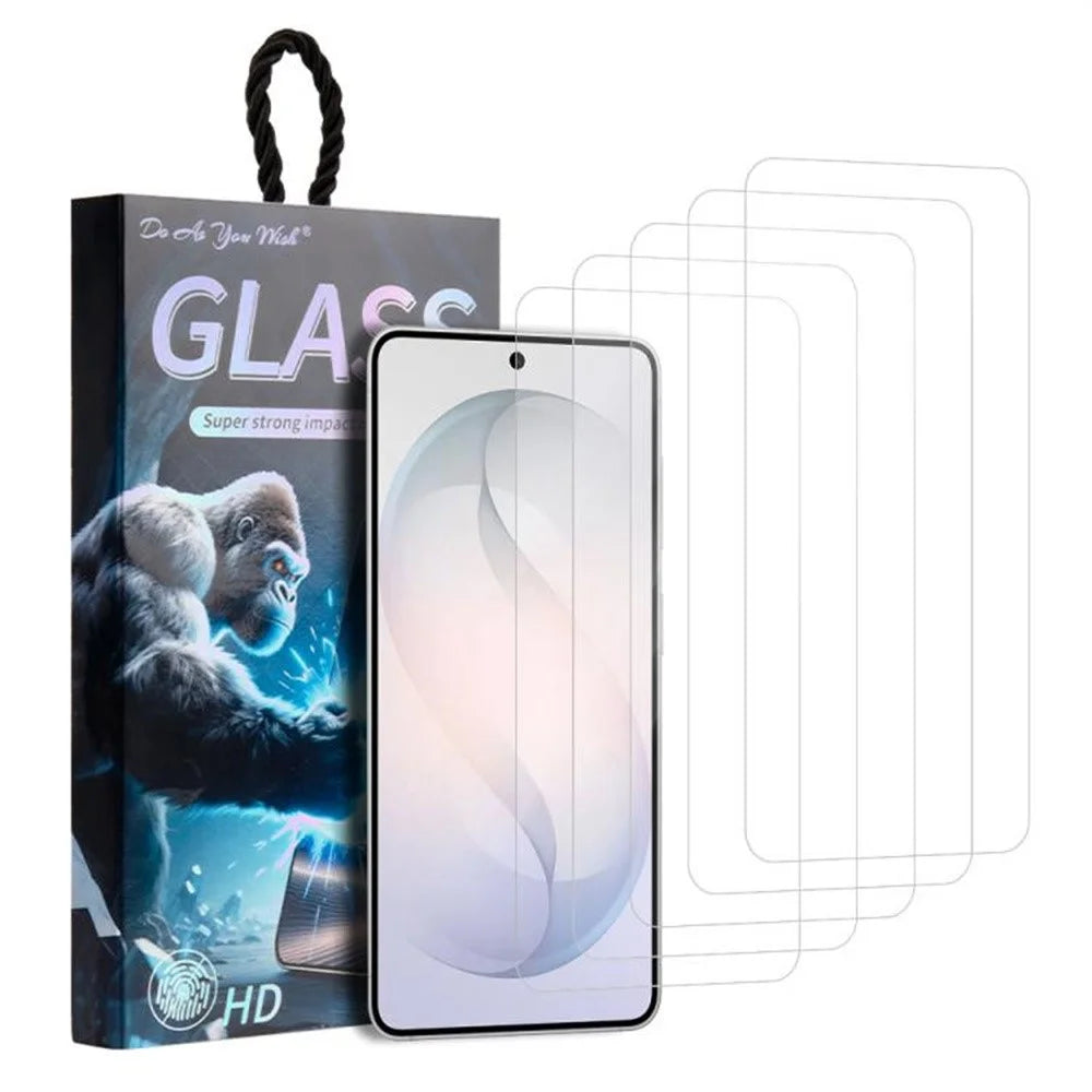 DO AS YOU WISH 5Pcs For Samsung Galaxy S26 Screen Protector 9H HD High Aluminum-silicon Glass Film - Transparent - 1