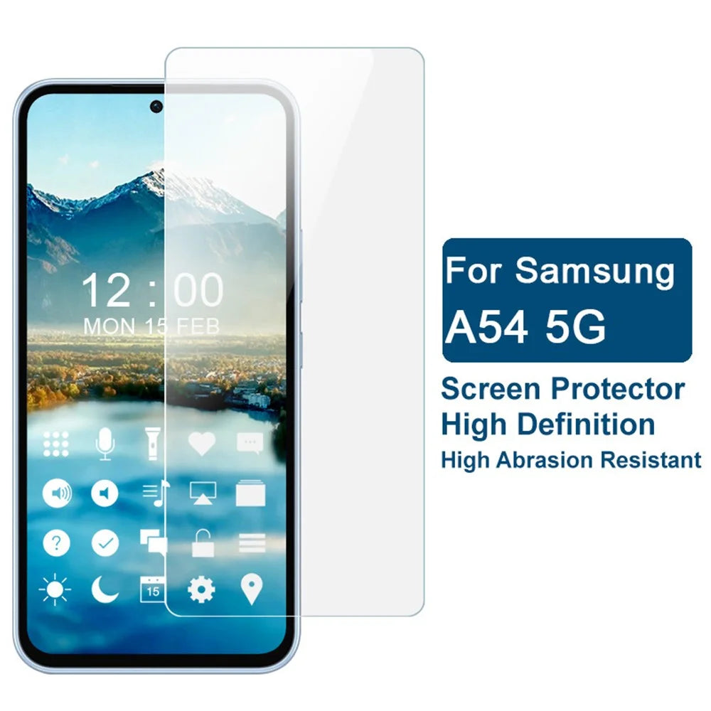IMAK ARM Series for Samsung Galaxy A54 5G HD Clear Soft TPU Screen Protector Sensitive Touch Screen Film (Not Complete Covering) - 3
