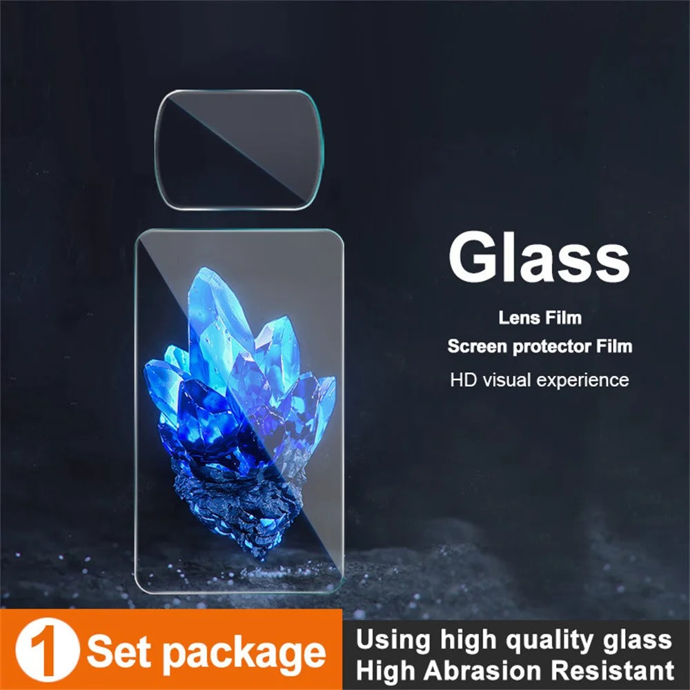 IMAK For DJI Osmo Pocket 4 Camera Tempered Glass Screen Protector + Lens Protector Kit - 4