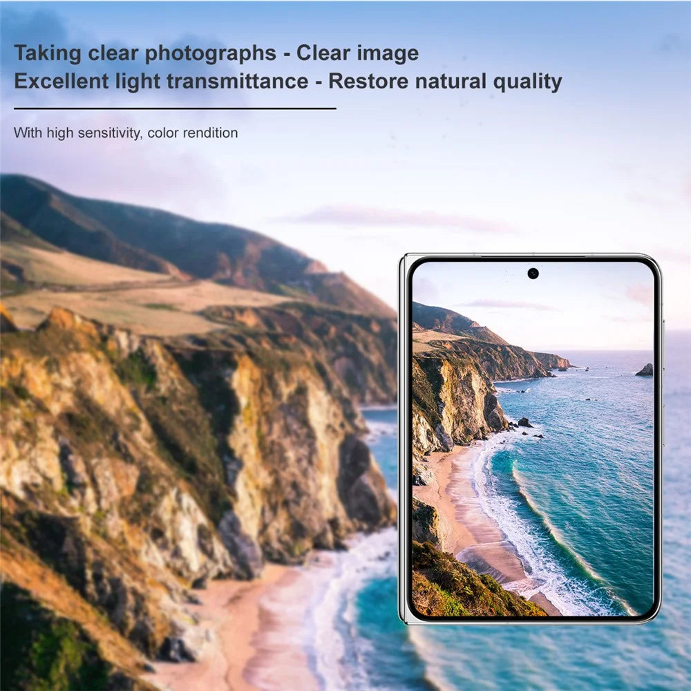 IMAK For Huawei Pura X Max Camera Lens Protector Slim Tempered Glass Full Coverage Lens Film - Transparent - 7