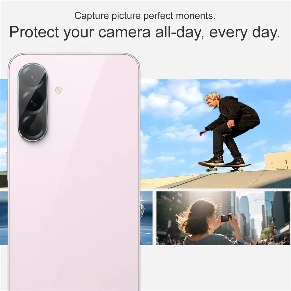 IMAK For Samsung Galaxy M47 5G / A27 5G Camera Lens Protector Slim Tempered Glass Full Coverage Lens Film - Transparent - 5