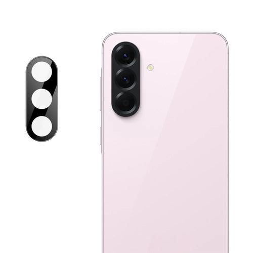 IMAK For Samsung Galaxy M47 5G / A27 5G Camera Lens Protector Tempered Glass HD Clear Full Cover Lens Film - Black - 1