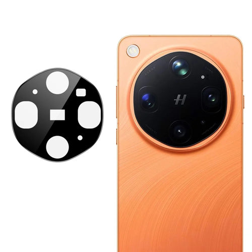 IMAK For Oppo Find X9 Ultra 5G Camera Lens Protector Tempered Glass HD Clear Full Cover Lens Film - Black - 1