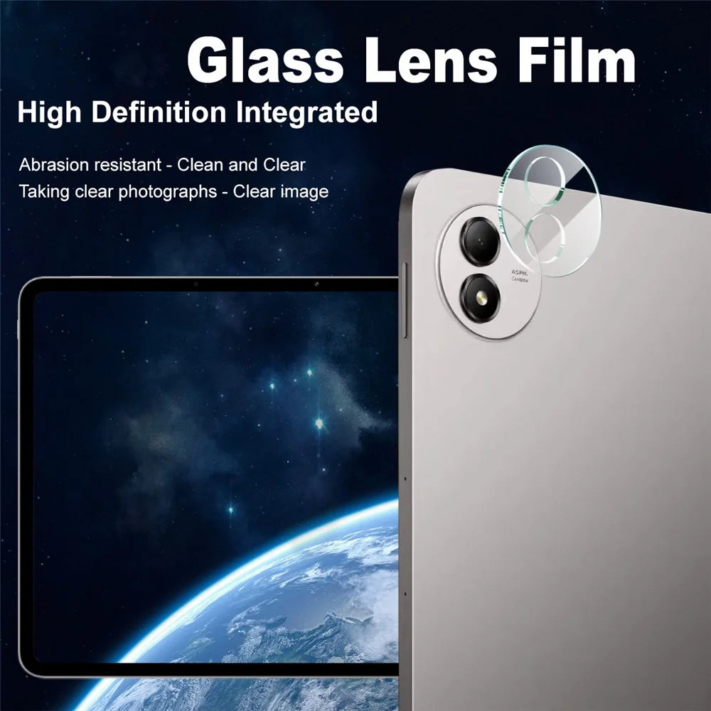 IMAK For vivo Pad6 Pro Tempered Glass Full Cover Camera Lens Protector + Acrylic Lens Cap - Transparent - 2