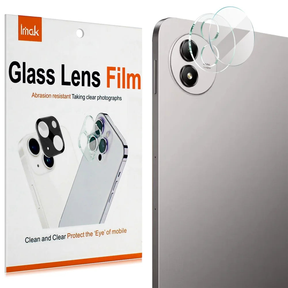 IMAK For vivo Pad6 Pro Tempered Glass Full Cover Camera Lens Protector + Acrylic Lens Cap - Transparent - 6