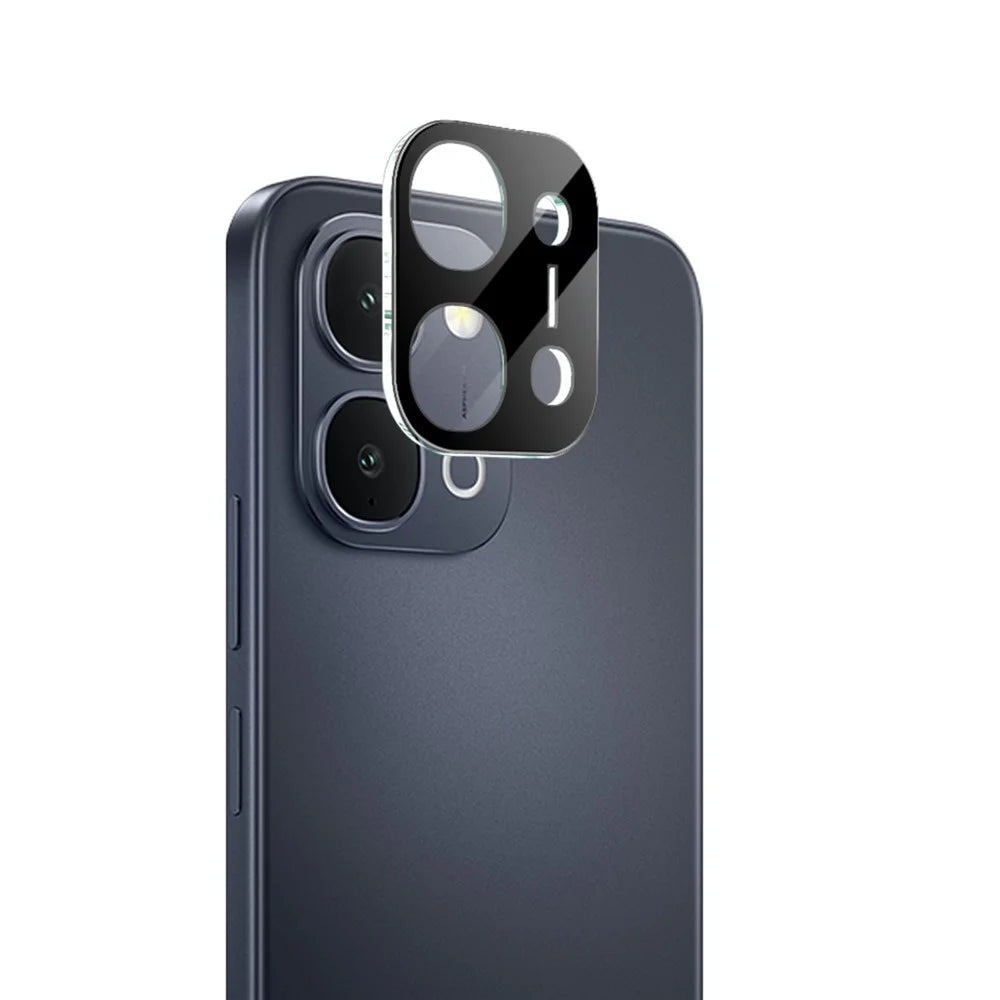 IMAK For vivo iQOO Z11x 5G Tempered Glass Full Cover Lens Film + Acrylic Cap - Black - 1