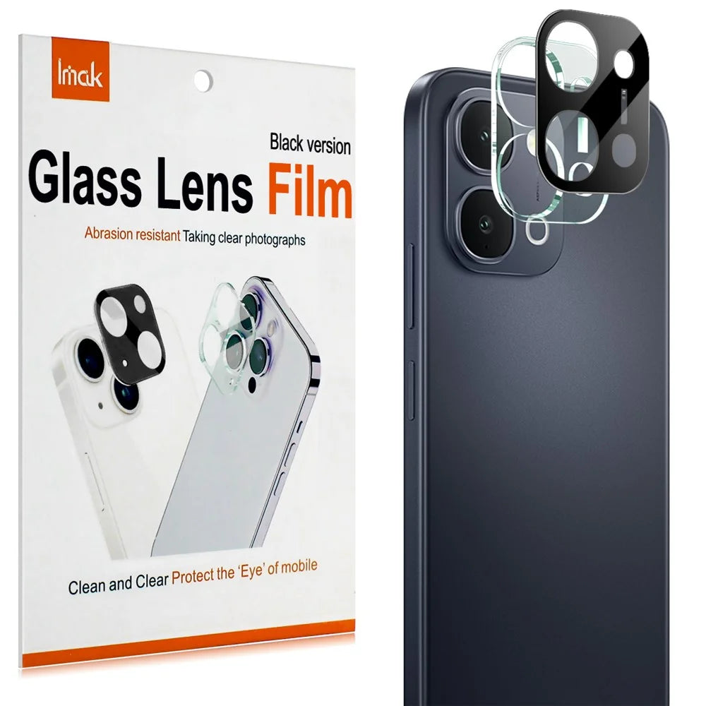 IMAK For vivo iQOO Z11x 5G Tempered Glass Full Cover Lens Film + Acrylic Cap - Black - 7